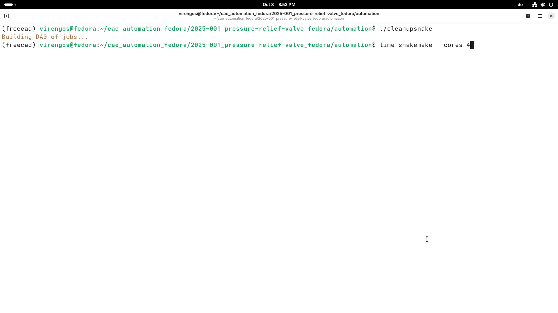 FreeCAD Snakemake Demo